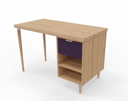 Bureau Agathe 1 tiroir et 1niche